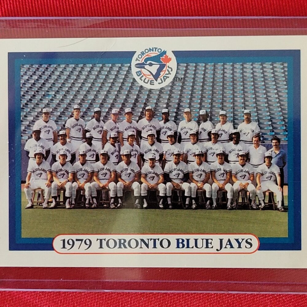 1992 MAXWELL HOUSE, 1979 TORONTO BLUE JAYS BASEBALL CARD!!!